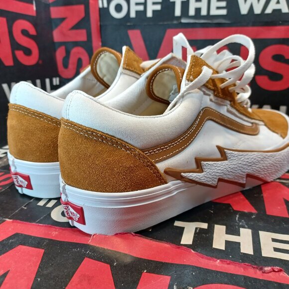 Vans Men's 11 Old Skool Bolt Cathay Spice/True White - VN0009Q5KFR - Picture 2 of 12